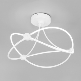 Подвесной светильник 90246/6 белый, серия Petto