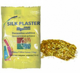 Мини-блестки Silk Plaster, золотые палочки