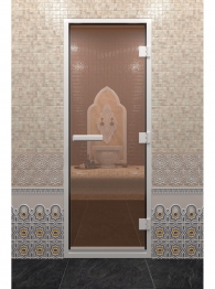 Дверь для хамамов Хамам Бронза, DoorWood