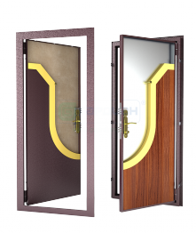 Стальная дверь ДС 1 ВО