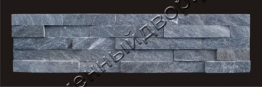 Плитка из натурального камня кварцит черный склееный, Каменный двор