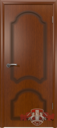 Межкомнатная дверь «Кристалл» глухая/остекленная, ВДФ