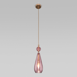 Подвесной светильник 50202/1 пурпурный, серия Ilario