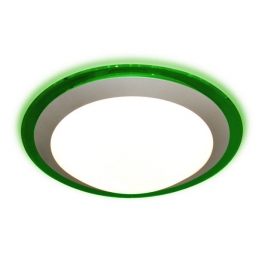 Светильник светодиодный 16W круглый зеленый 1120lm (универсальный свет)