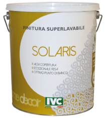 Краска супермоющаяся Solaris Bianco IVC 