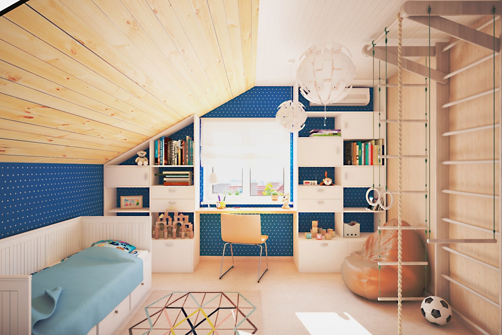 Дизайн интерьера деревянных домов