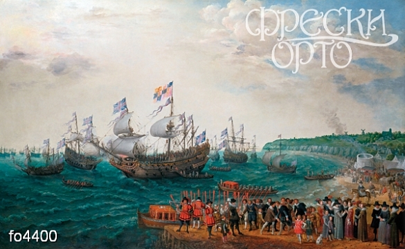 Фрески с изображением морских пейзажей, Орто