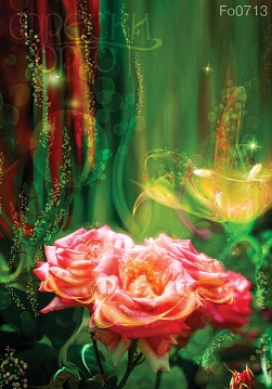 Фрески с изображением цветов, Орто