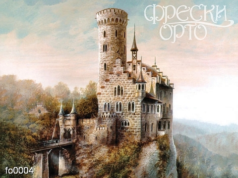 Фрески с изображением замков, Орто